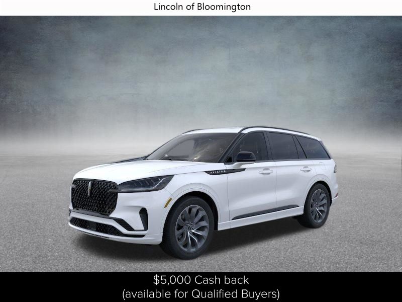 White Metallic 2026 Lincoln Aviator SUV / Crossover All-Wheel Drive Automatic