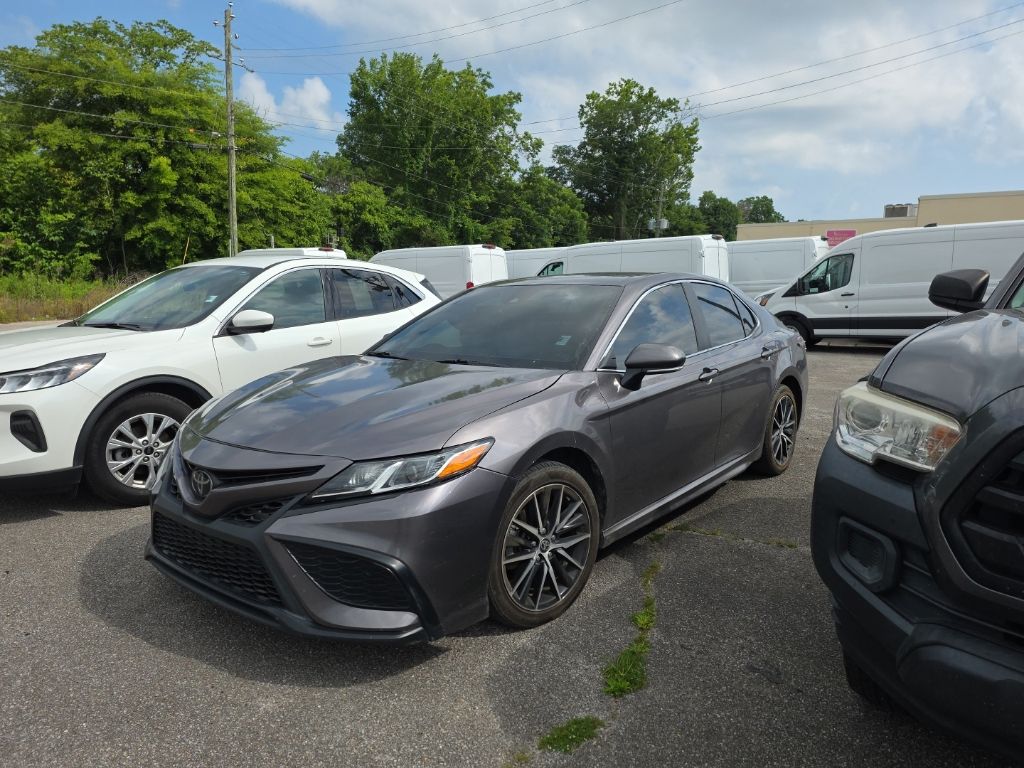 Predawn Gray Mica 2024 Toyota Camry Sedan Front-Wheel Drive 8-Speed Automatic