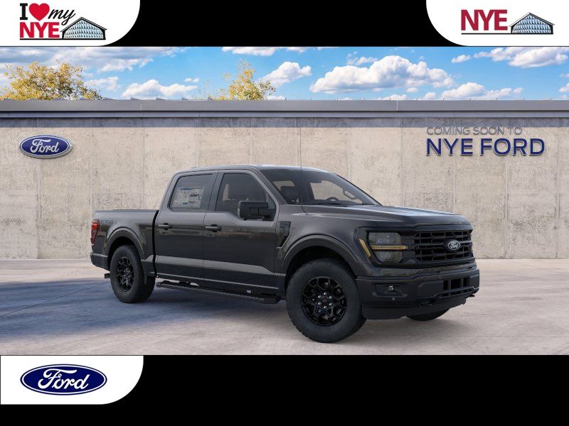 Black Metallic 2026 Ford F-150 Pickup Truck Four-Wheel Drive Automatic