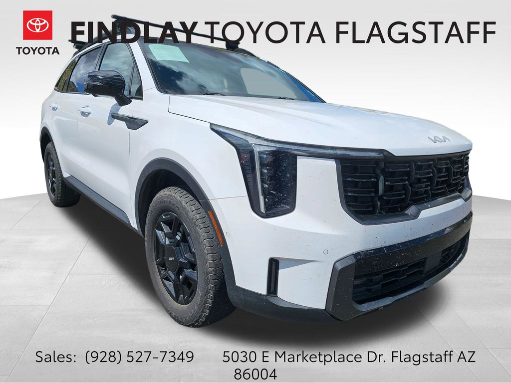 Glacial White Pearl 2024 Kia Sorento X-Pro SX Prestige AWD SUV / Crossover All-Wheel Drive 8-Speed Dual Clutch