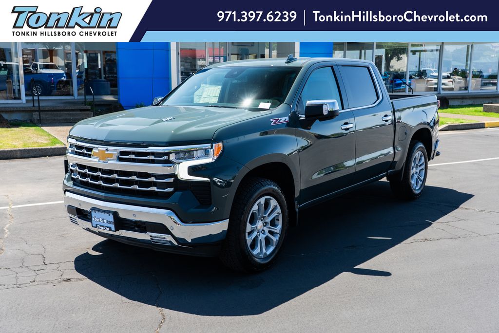 Cypress Gray 2026 Chevrolet Silverado 1500 Pickup Truck Four-Wheel Drive Automatic