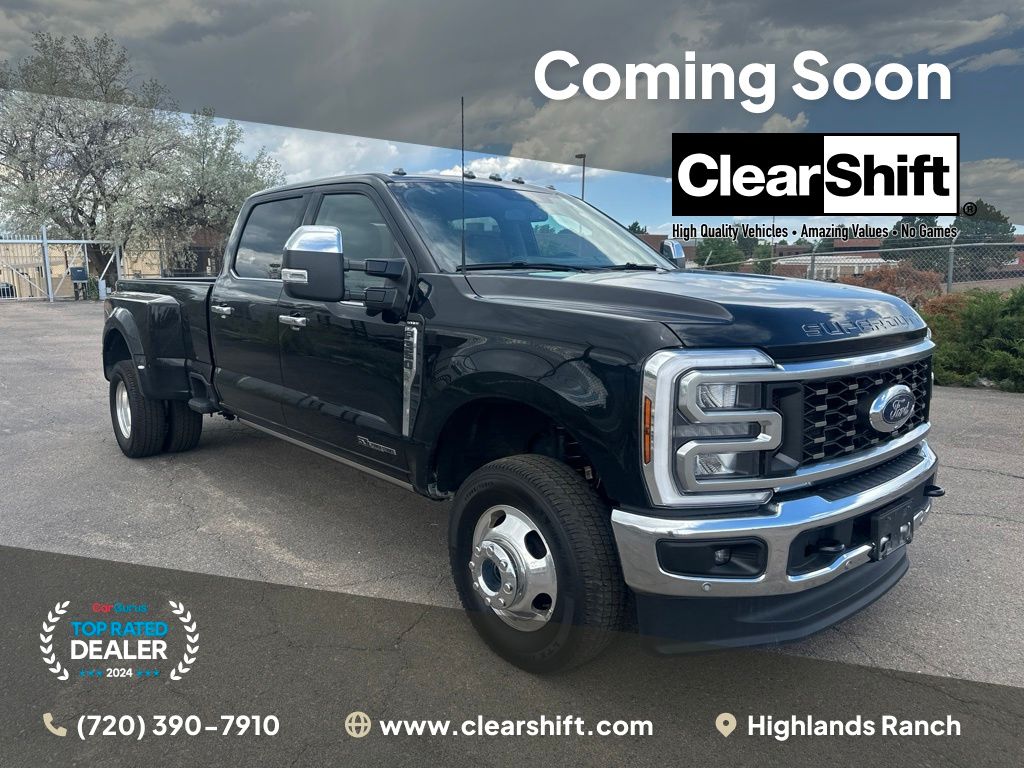Agate Black Metallic 2026 Ford F-350 Super Duty Pickup Truck Four-Wheel Drive Automatic