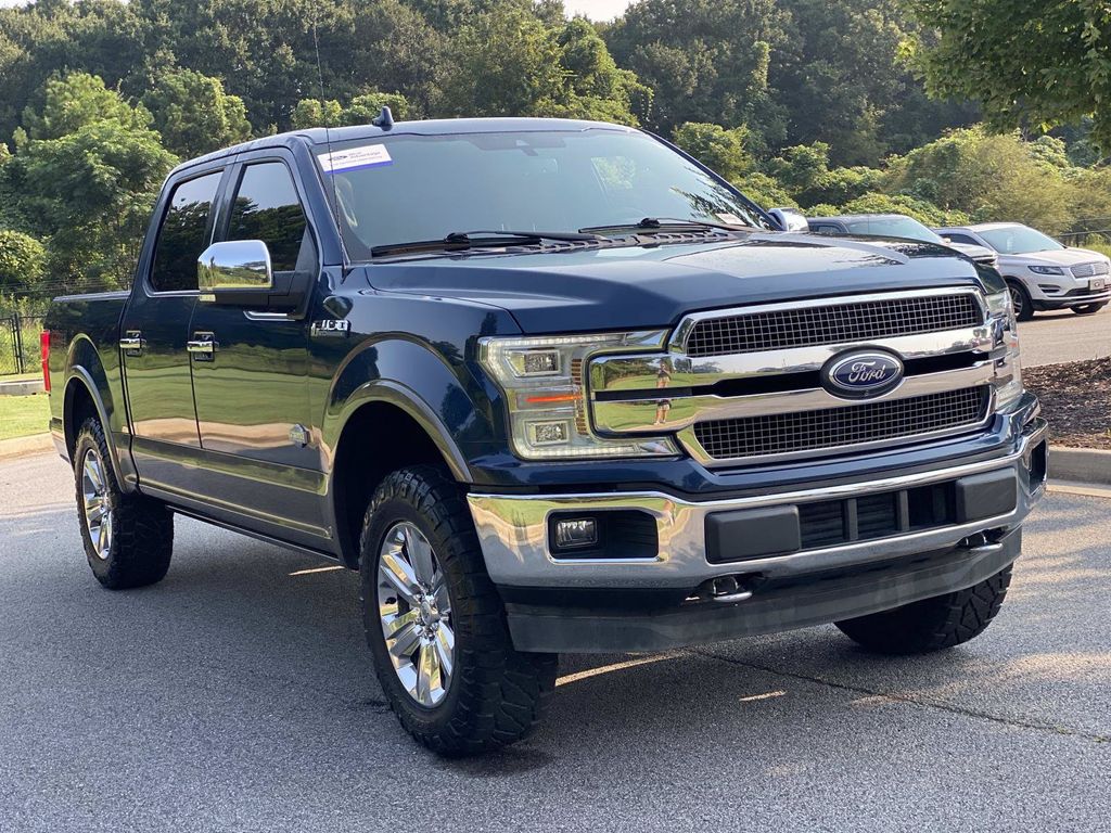 Blue Jeans Metallic 2019 Ford F-150 Pickup Truck Four-Wheel Drive Automatic