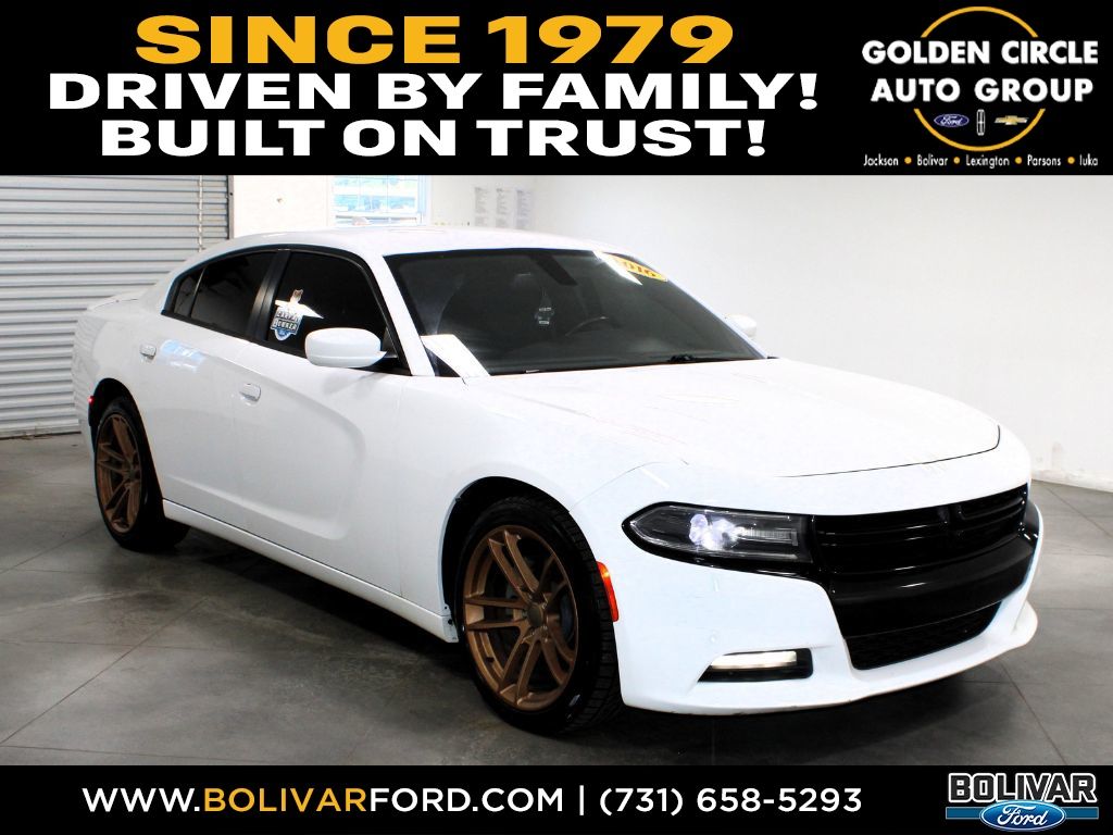 Bright White Clearcoat 2016 Dodge Charger Sedan Rear-Wheel Drive 8-Speed Automatic