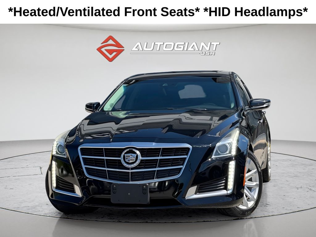 Black Raven 2014 Cadillac CTS 2.0T Luxury RWD Sedan Rear-Wheel Drive 6-Speed Automatic