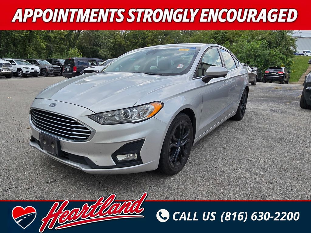 Ingot Silver 2019 Ford Fusion Sedan Front-Wheel Drive 6-Speed Automatic