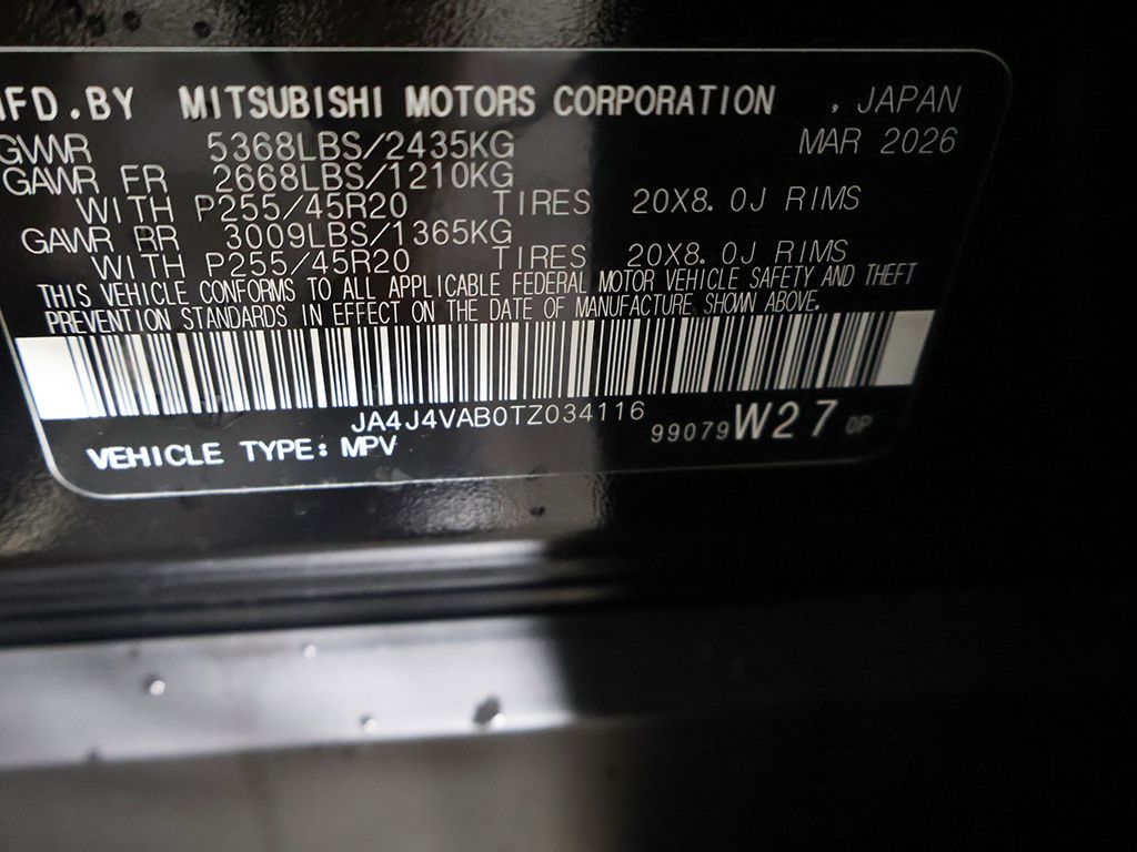 New 2026 Black Mitsubishi SE image 49