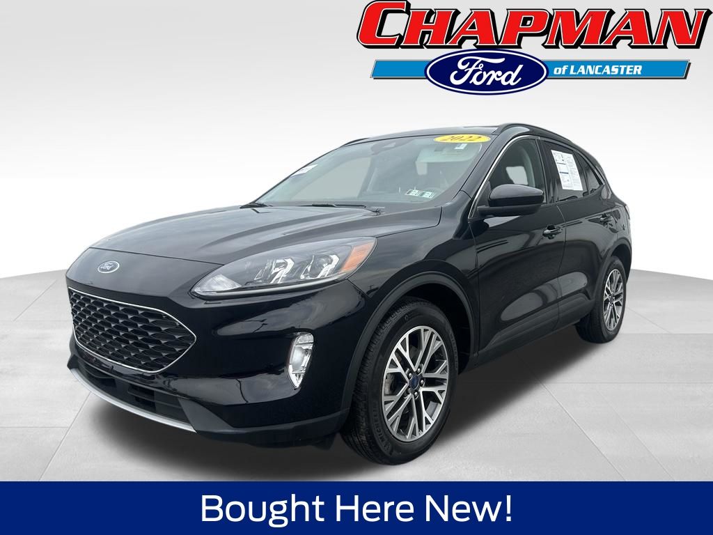 Black Metallic 2022 Ford Escape SUV / Crossover All-Wheel Drive 8-Speed Automatic