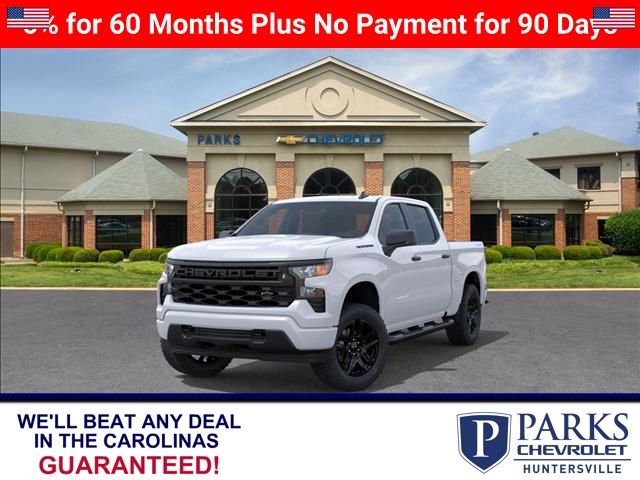 Summit White 2026 Chevrolet Silverado 1500 Pickup Truck Four-Wheel Drive 8-Speed Automatic