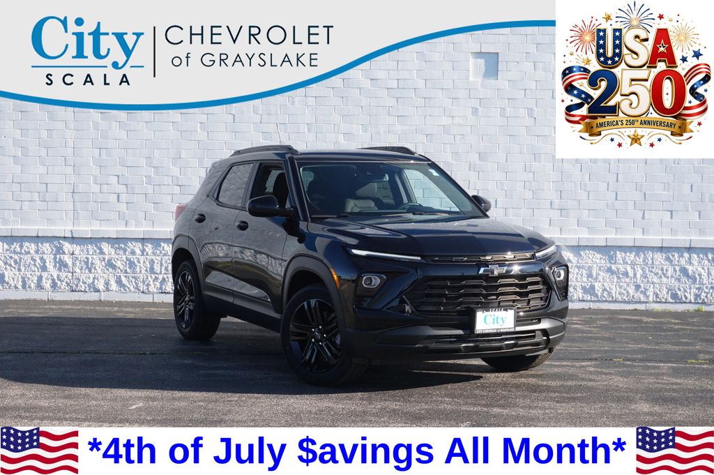 Mosaic Black Metallic 2026 Chevrolet Trailblazer SUV / Crossover Four-Wheel Drive 9-Speed Automatic