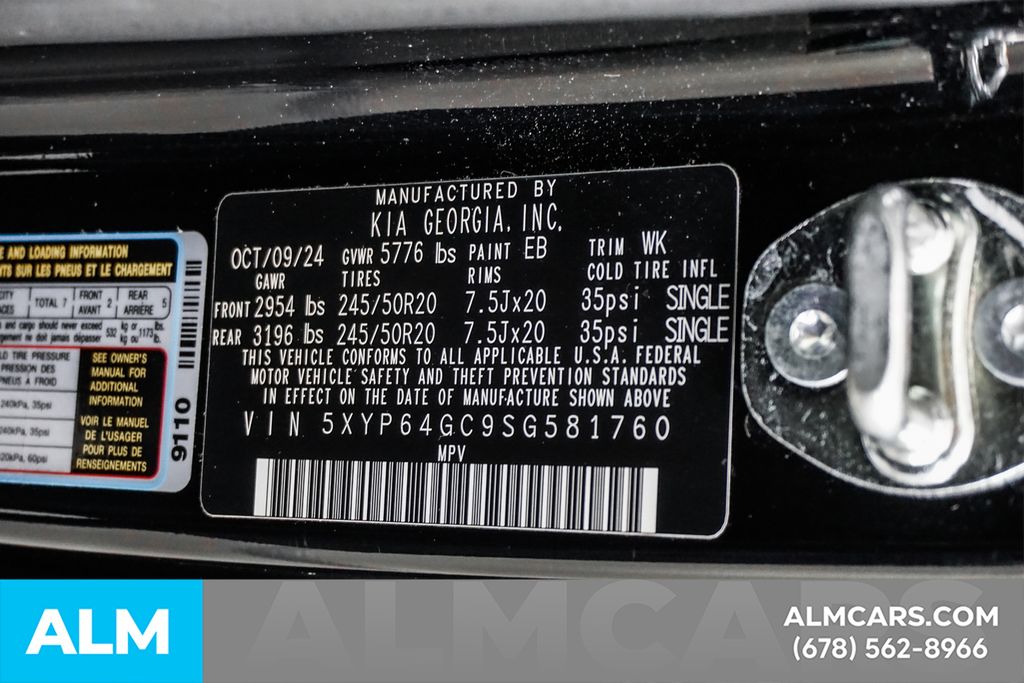 Used 2025 Black Kia S image 62