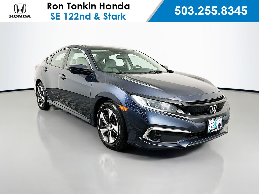 2019 Honda Civic LX FWD Sedan Front-Wheel Drive Continuously Variable Transmission