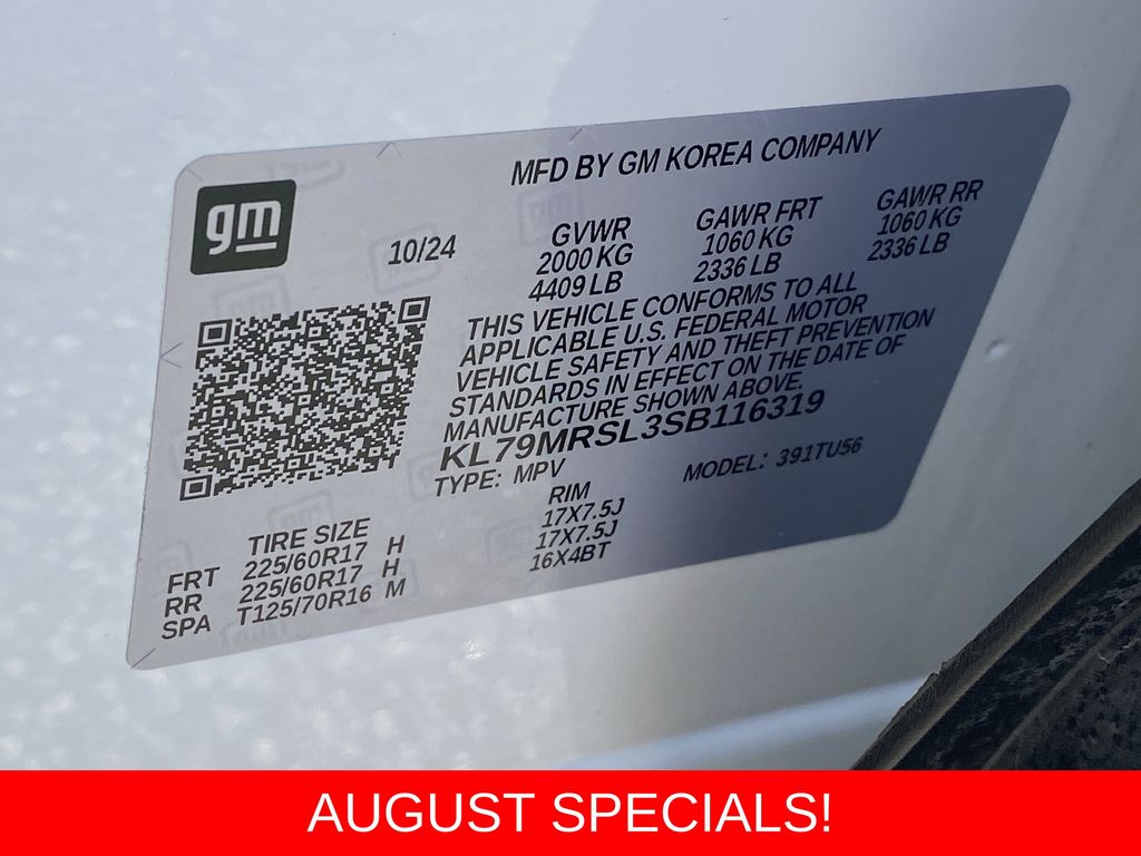 Used 2025 Chevrolet TrailBlazer SUV