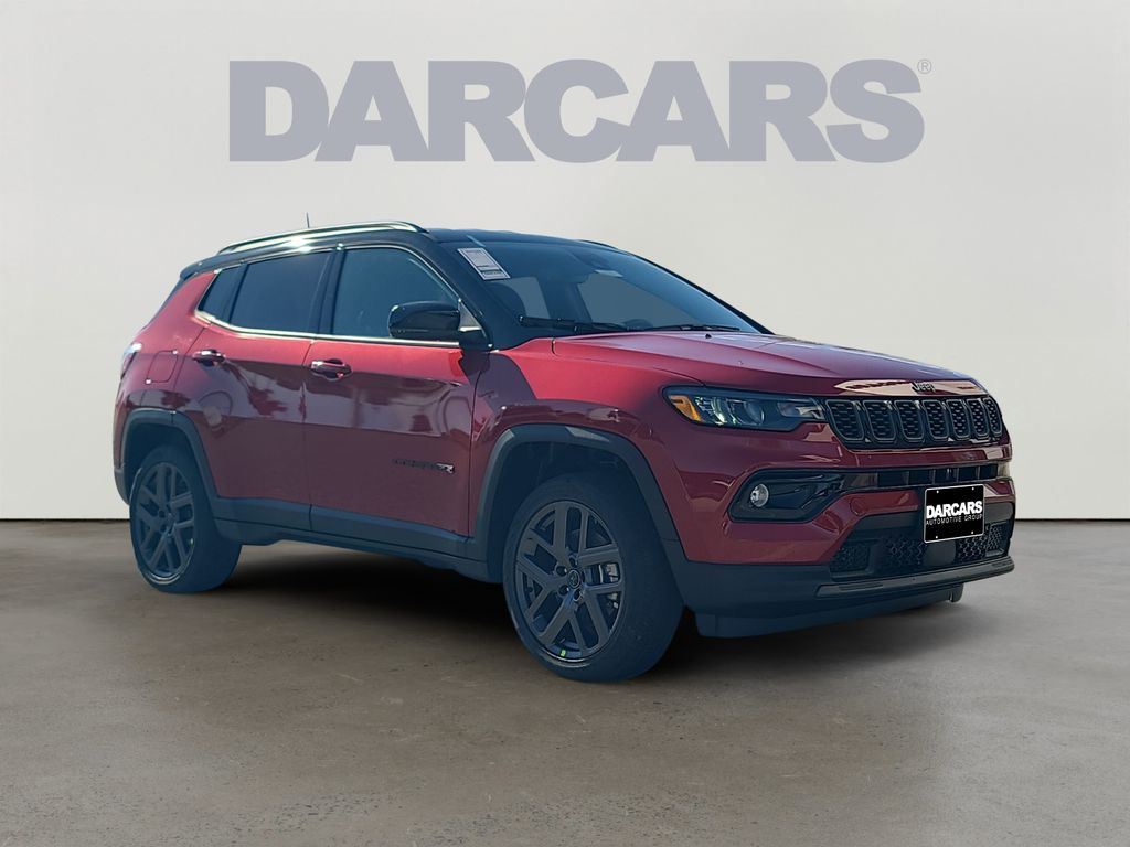 Red Hot Pearlcoat 2026 Jeep Compass Limited 4WD SUV / Crossover Four-Wheel Drive 8-Speed Automatic