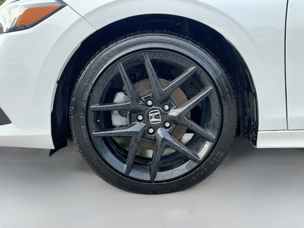 2025 Honda Civic Hybrid Sport White at Classic Elite Chevrolet Sugar Land