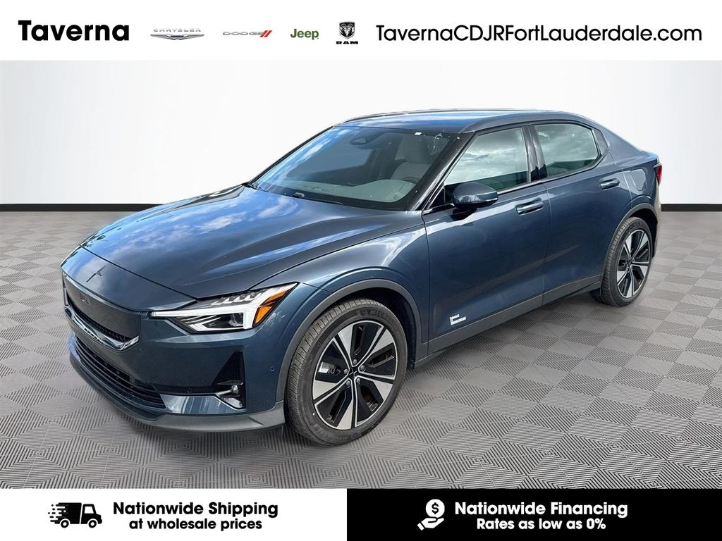 Midnight Metallic 2024 Polestar 2 Sedan All-Wheel Drive 1-Speed Automatic