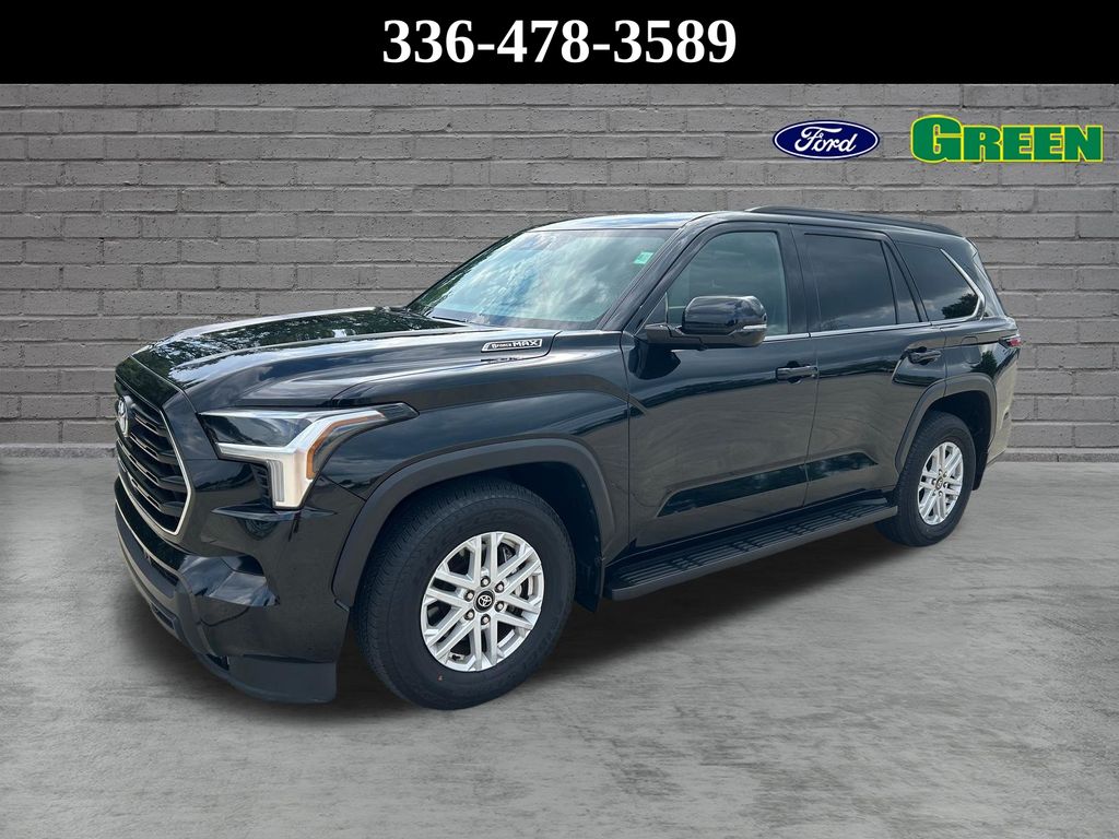Midnight Black Metallic 2025 Toyota Sequoia SUV / Crossover Four-Wheel Drive Automatic