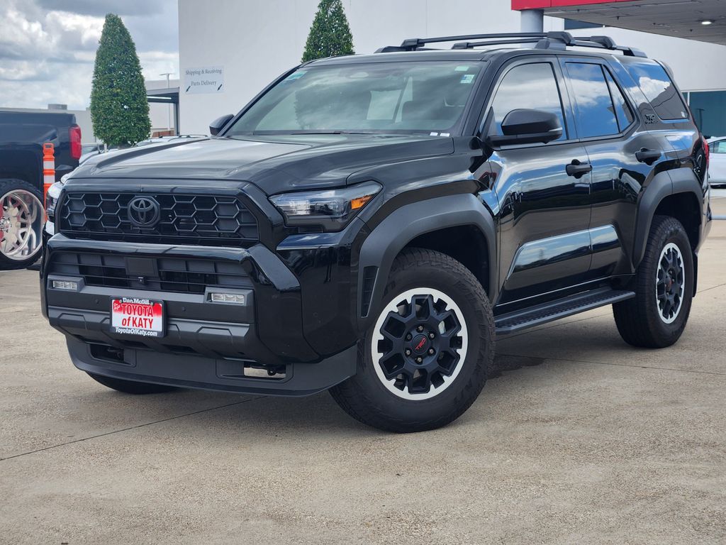 Black 2025 Toyota 4Runner SUV / Crossover Four-Wheel Drive 8-Speed Automatic
