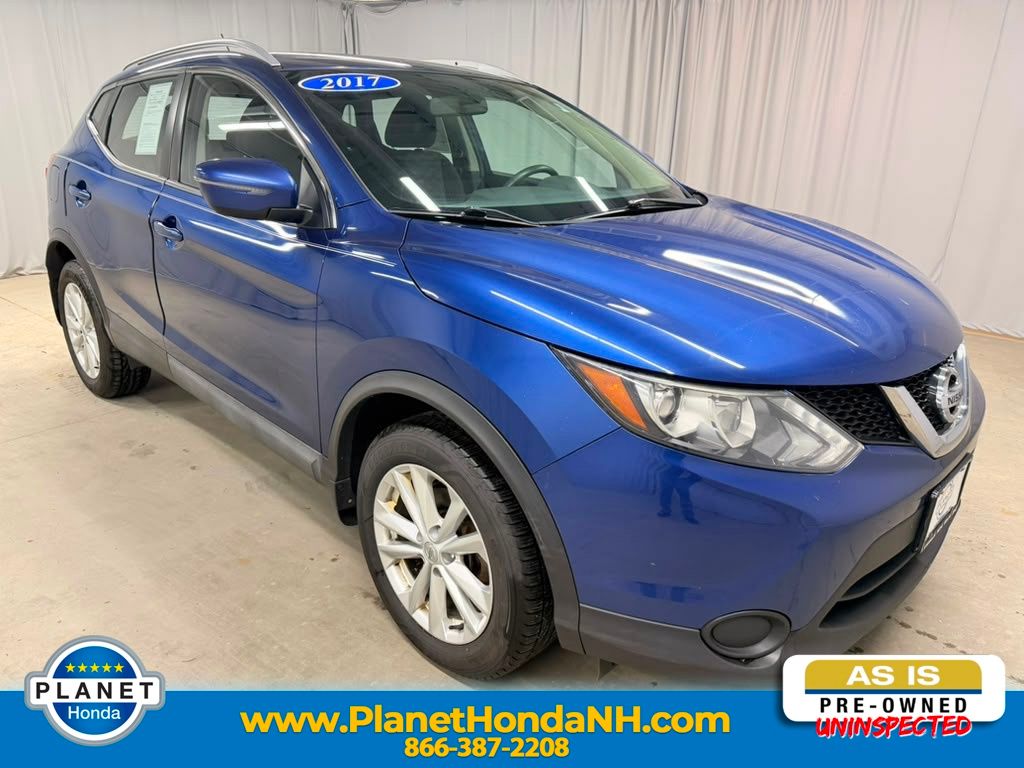 Caspian Blue 2017 Nissan Rogue Sport SUV / Crossover All-Wheel Drive Continuously Variable Transmission