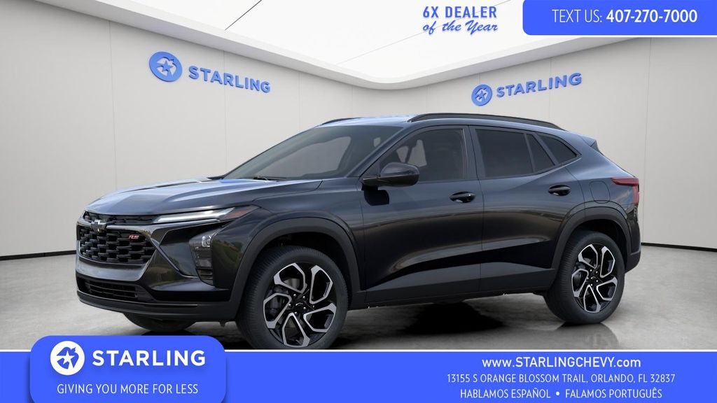 Mosaic Black Metallic 2026 Chevrolet Trax SUV / Crossover Front-Wheel Drive 6-Speed Automatic