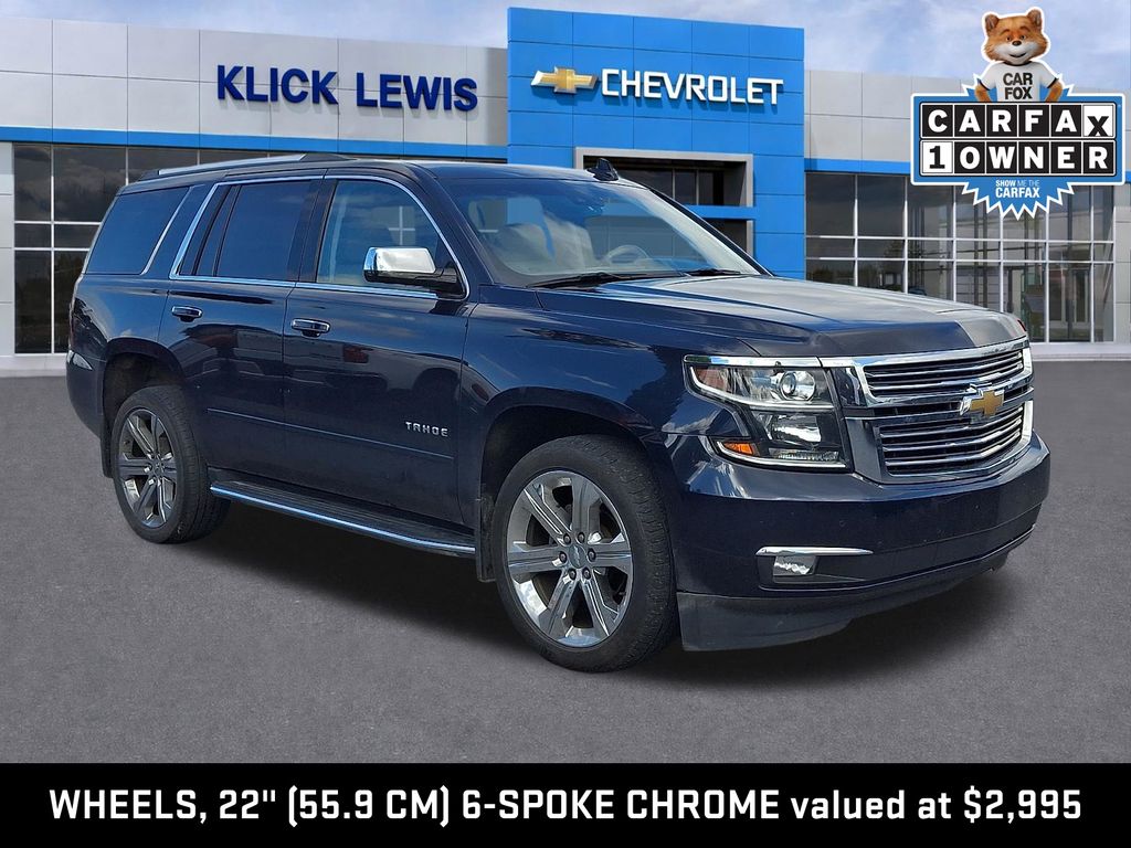 2019 Chevrolet Tahoe Premier Blue at Klick Lewis Buick Chevrolet