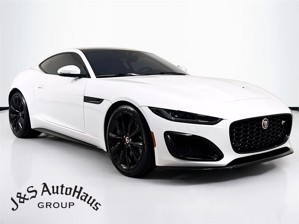 White 2021 Jaguar F-TYPE R Coupe AWD Coupe All-Wheel Drive 8-Speed Automatic