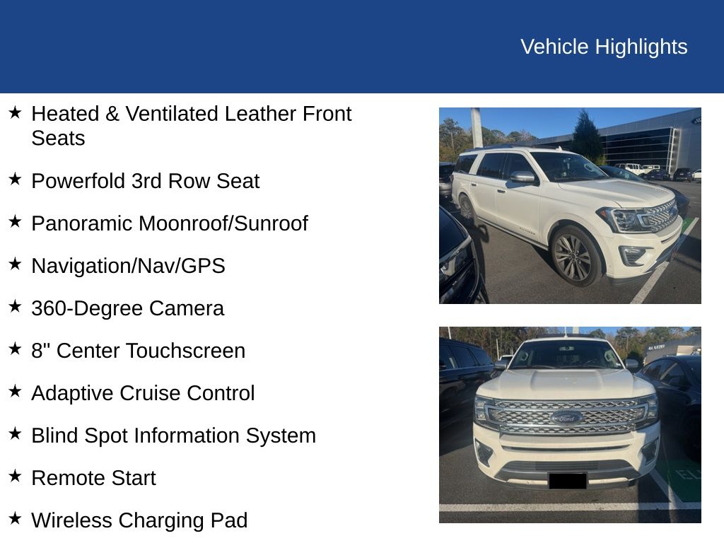 2020 Ford Expedition Platinum MAX