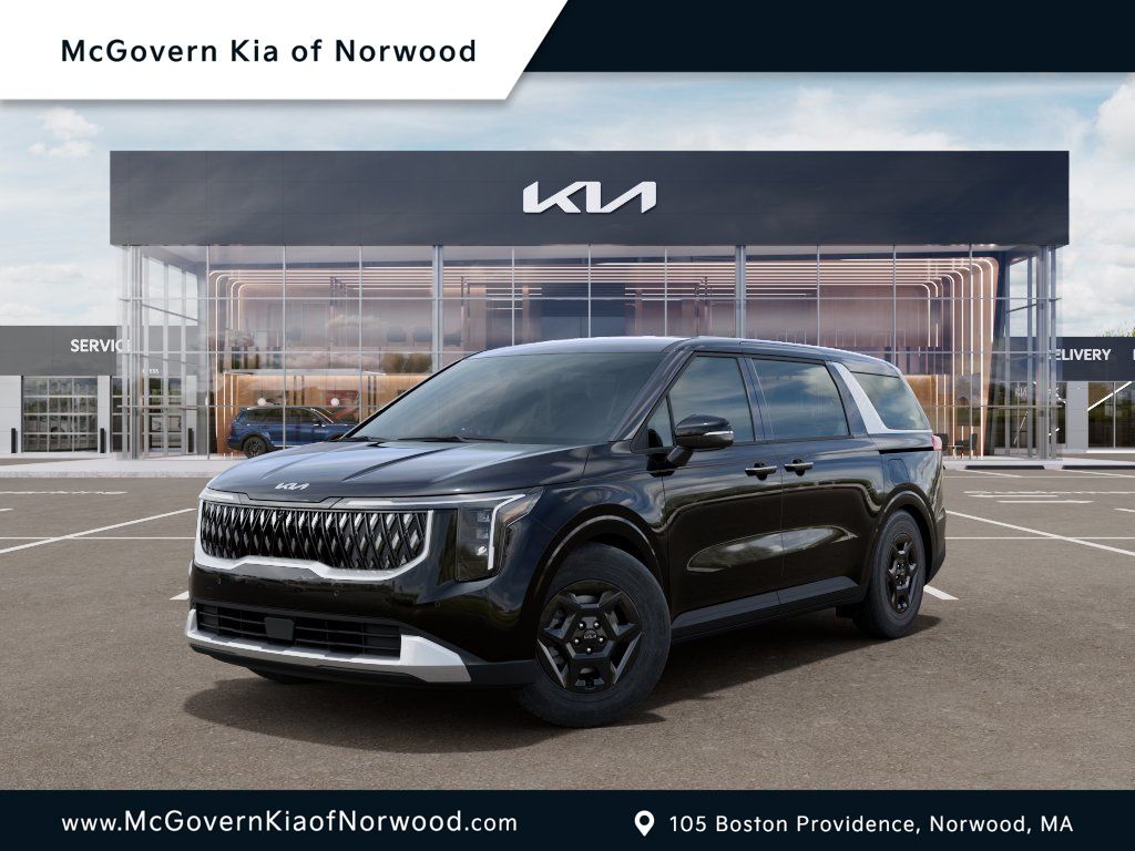 Aurora Black 2026 Kia Carnival LXS FWD Minivan Front-Wheel Drive 8-Speed Automatic