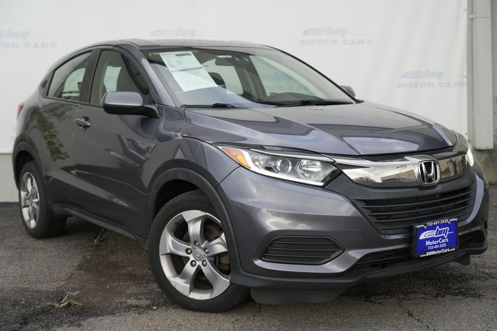 Gray 2019 Honda HR-V SUV / Crossover All-Wheel Drive Continuously Variable Transmission