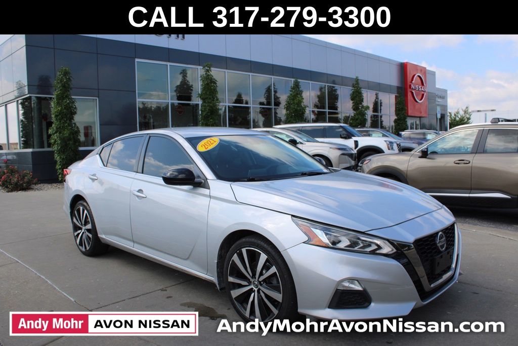 Brilliant Silver Metallic 2021 Nissan Altima Sedan All-Wheel Drive Continuously Variable Transmission