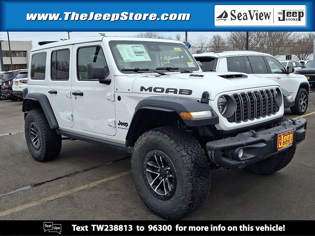 Bright White Clearcoat 2026 Jeep Wrangler Moab 392 4-Door 4WD SUV / Crossover Four-Wheel Drive 8-Speed Automatic