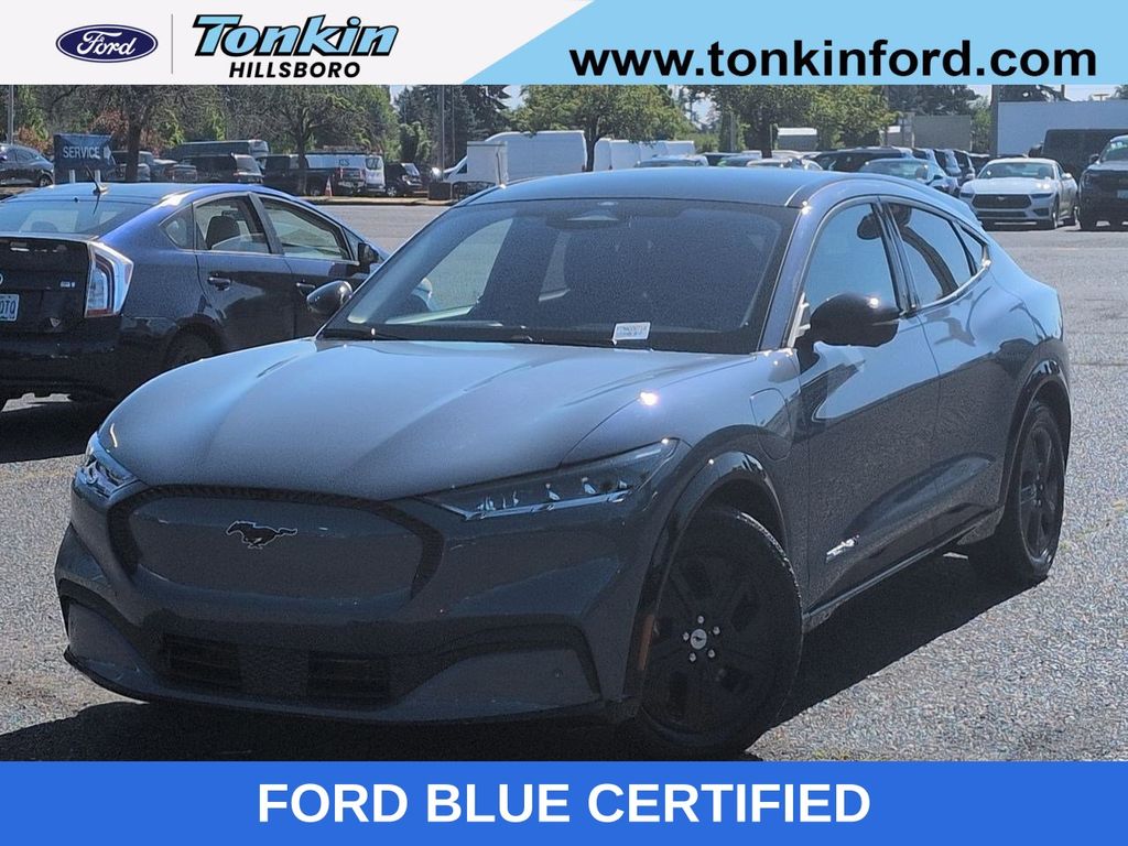 Vapor Blue 2023 Ford Mustang Mach-E SUV / Crossover All-Wheel Drive Automatic