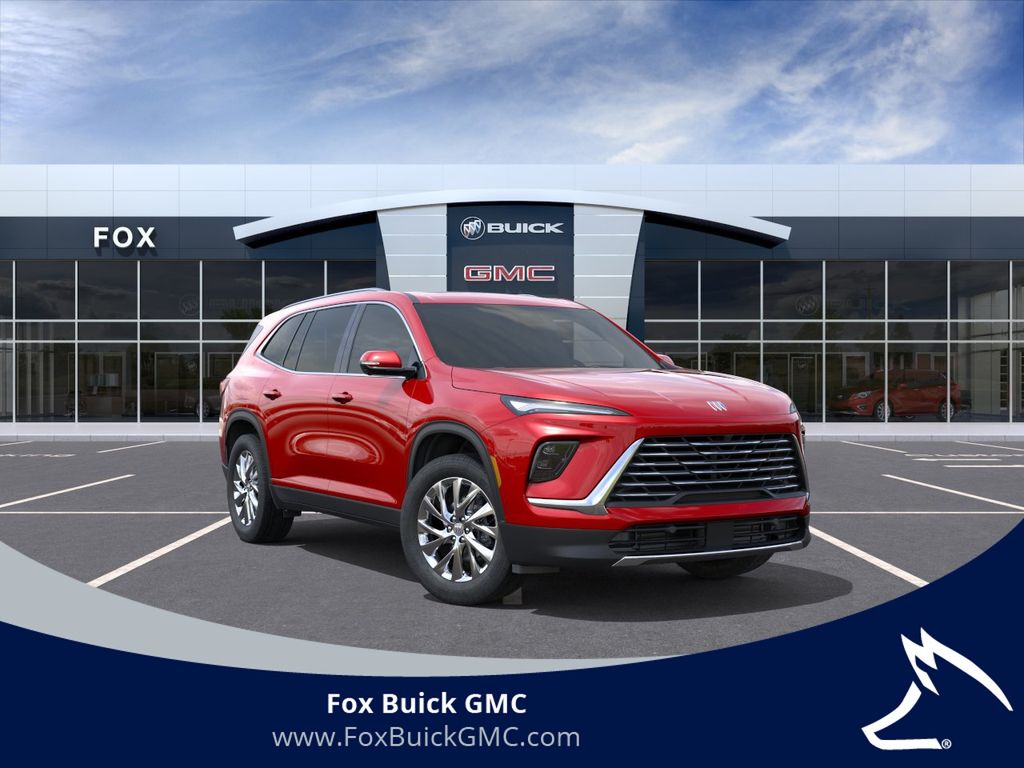 Cherry Red Tintcoat 2026 Buick Enclave SUV / Crossover Four-Wheel Drive 8-Speed Automatic