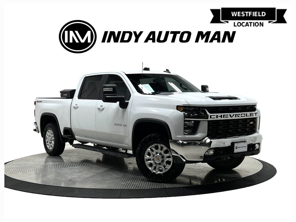 Summit White 2023 Chevrolet Silverado 2500HD Pickup Truck Four-Wheel Drive 6-Speed Automatic