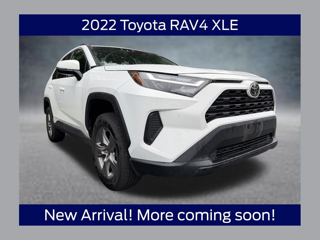 White 2022 Toyota RAV4 SUV / Crossover All-Wheel Drive 8-Speed Automatic