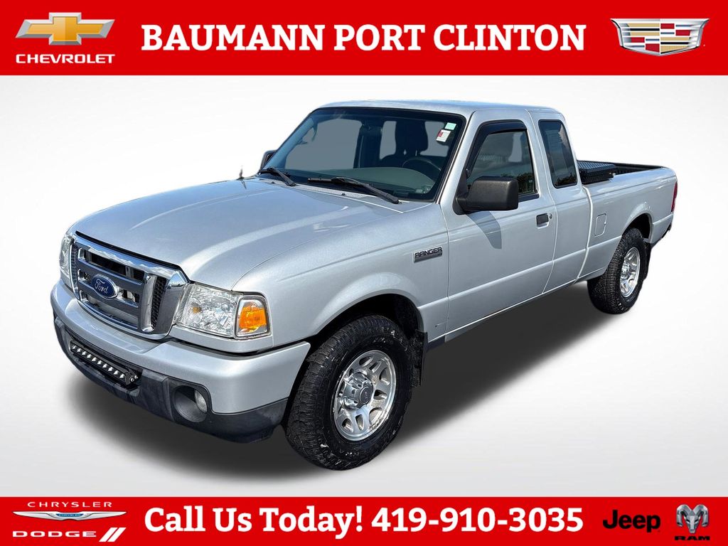 Silver Metallic 2011 Ford Ranger Pickup Truck 4X2 5-Speed Automatic Overdrive