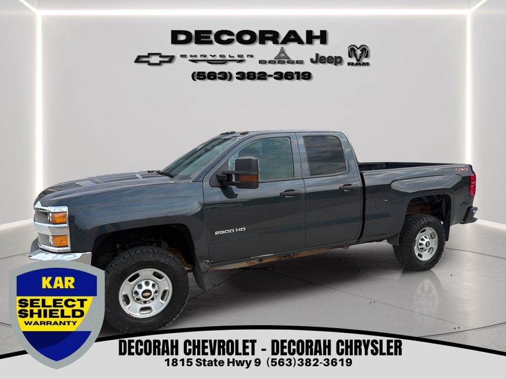 Gray (Graphite Metallic) 2019 Chevrolet Silverado 2500HD Pickup Truck Four-Wheel Drive 6-Speed Automatic Overdrive