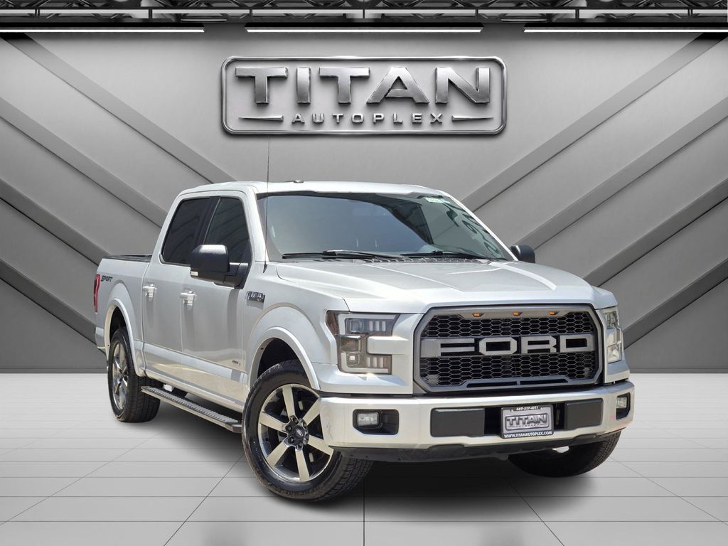 Ingot Silver 2016 Ford F-150 Pickup Truck 4X2 6-Speed Automatic