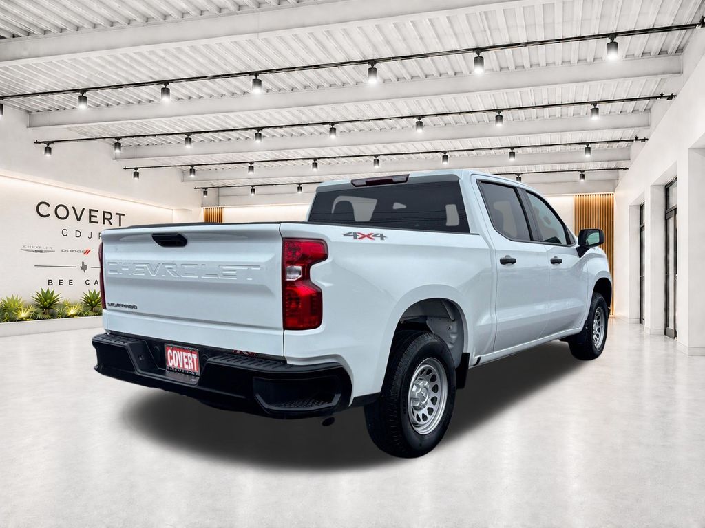 Used Car 2025 Chevrolet Silverado 1500  Crew Pickup 4wd Crew Cab 147 Work Truck Four Wheel Drive For Sale Under $40,000 In Austin, Texas