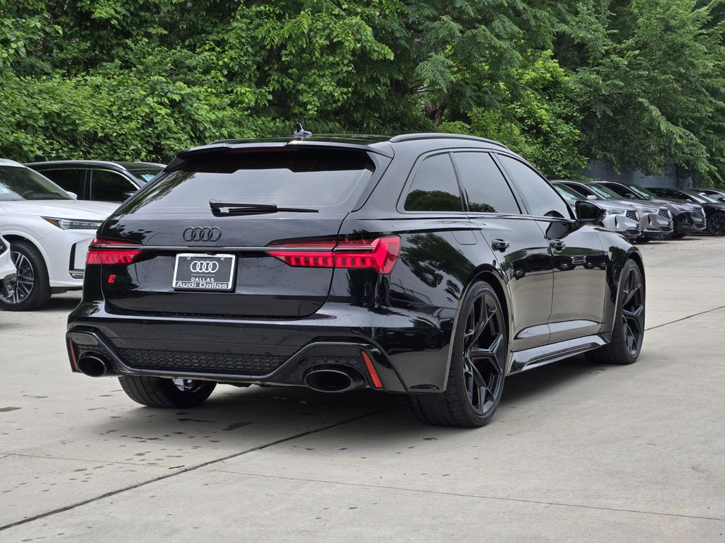 used 2025 Audi RS 6 Avant performance car, priced at $130,863