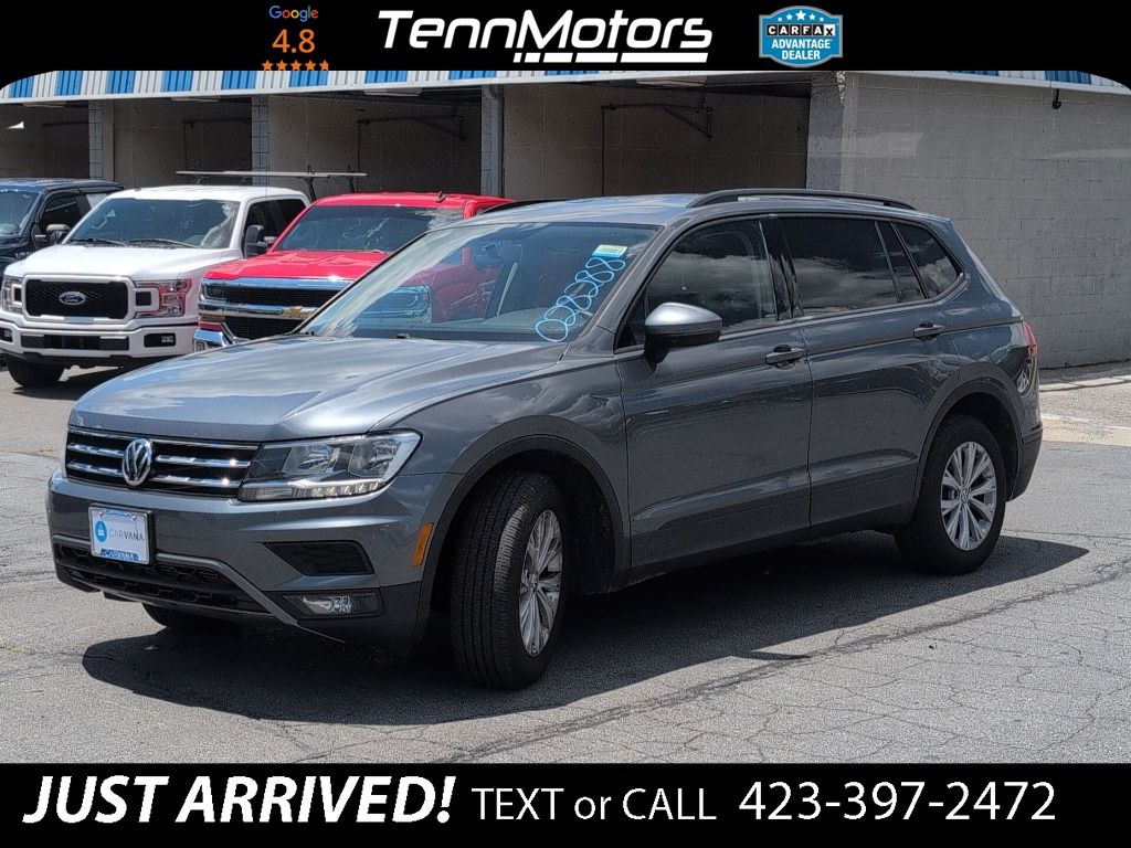 Platinum Gray Metallic 2018 Volkswagen Tiguan S 4Motion SUV / Crossover All-Wheel Drive 8-Speed Automatic
