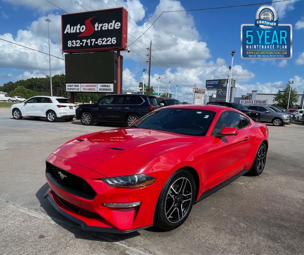 2021 Ford Mustang EcoBoost Red at Emmons Autoplex