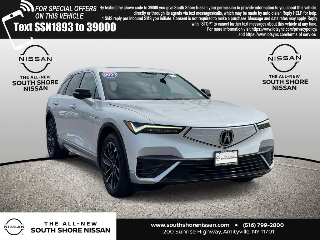 White 2024 Acura ZDX A-Spec RWD SUV / Crossover Rear-Wheel Drive Automatic