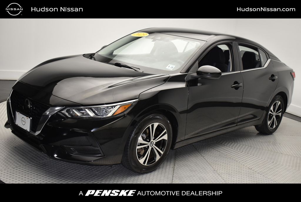 Super Black 2023 Nissan Sentra Sedan Front-Wheel Drive Continuously Variable Transmission