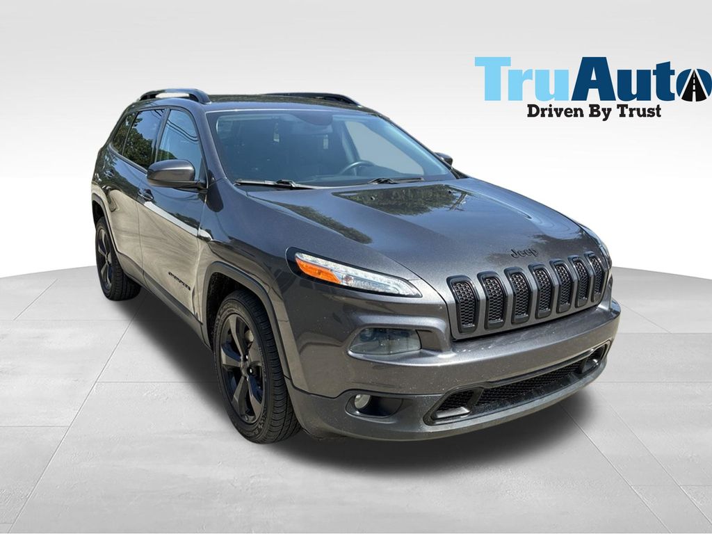 Crystal Metallic 2018 Jeep Cherokee SUV / Crossover Front-Wheel Drive 9-Speed Automatic