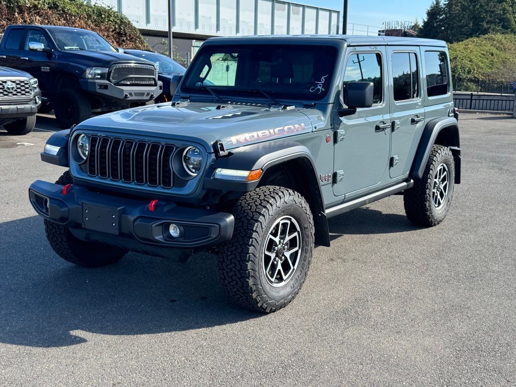 Anvil Clear Coat 2025 Jeep Wrangler SUV / Crossover Four-Wheel Drive 8-Speed Automatic