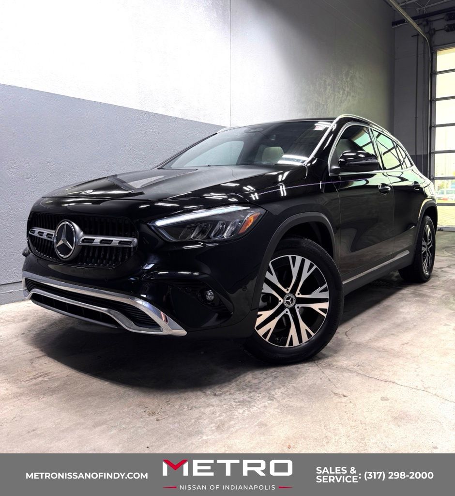 Black 2025 Mercedes-Benz GLA SUV / Crossover All-Wheel Drive 8-Speed Dual Clutch