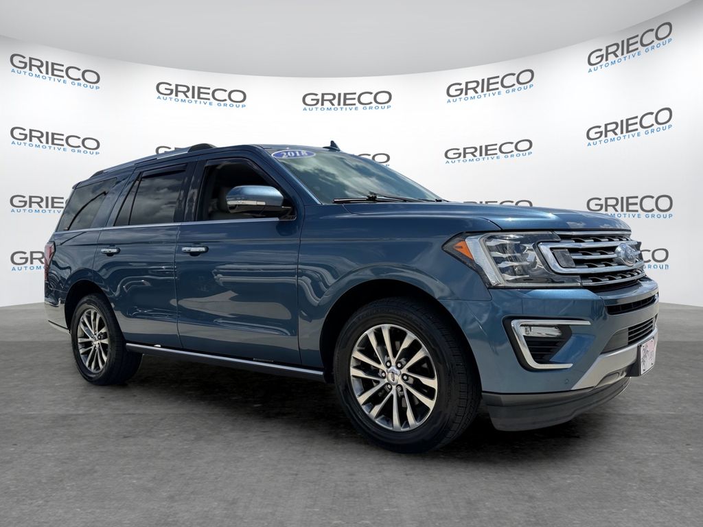 Blue Metallic 2018 Ford Expedition SUV / Crossover 4X2 Automatic