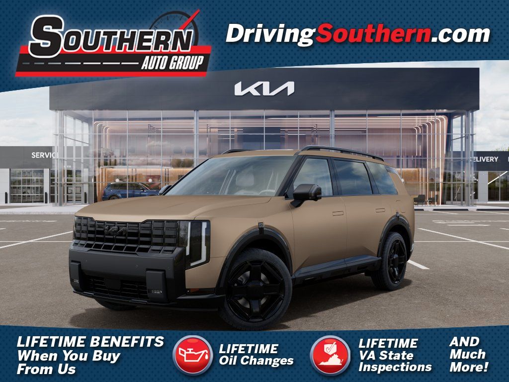 Terrain Brown Matte 2027 Kia Telluride X-Line SX AWD SUV / Crossover All-Wheel Drive 8-Speed Automatic