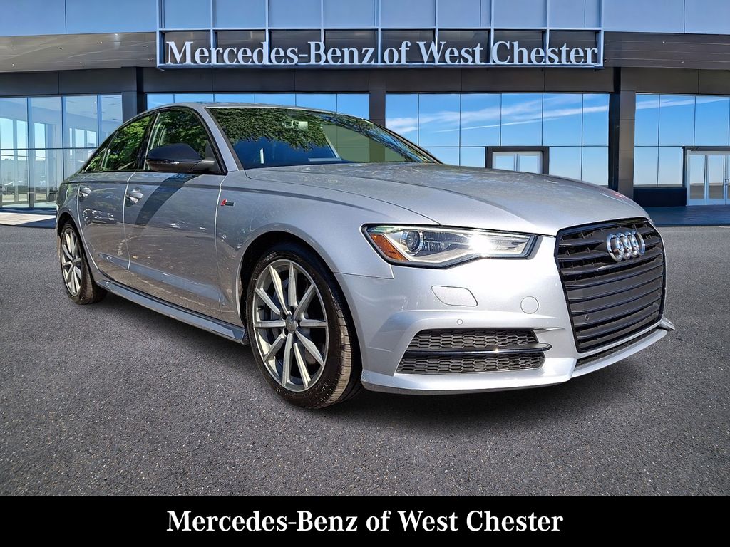 Silver 2018 Audi A6 Sedan 8-Speed Automatic
